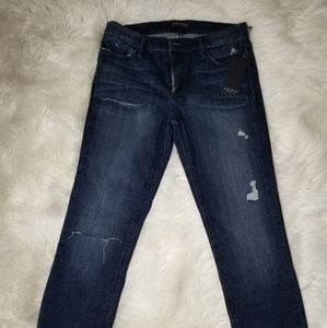 NWT Black Orchid Noah Ankle Fray